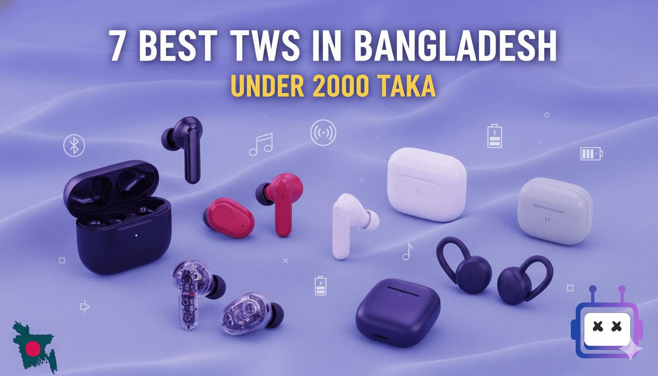 7 Best TWS in Bangladesh Under 2000 Taka