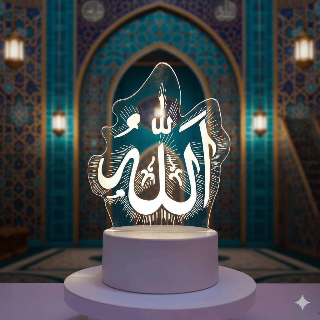 Nurani Hidayah- 3D lamp(Allah)