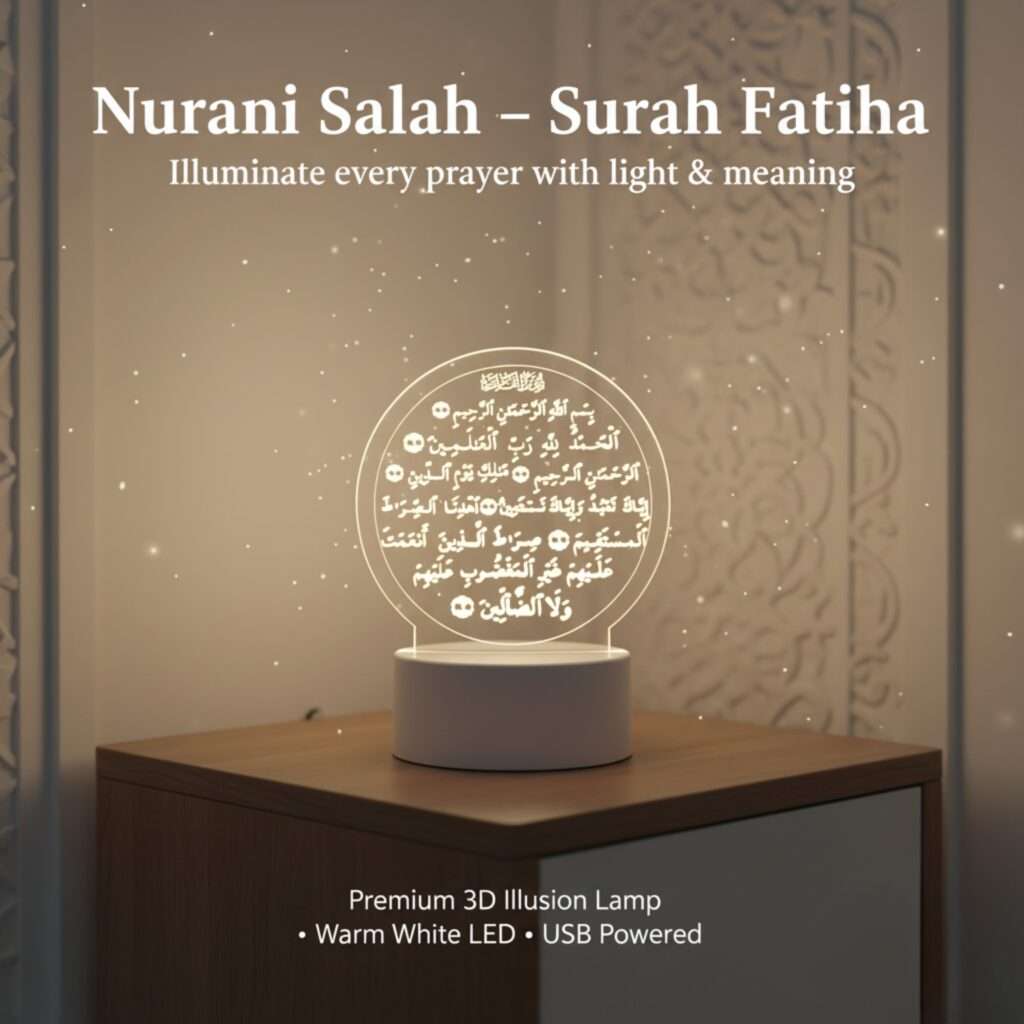 3d islamic lamp