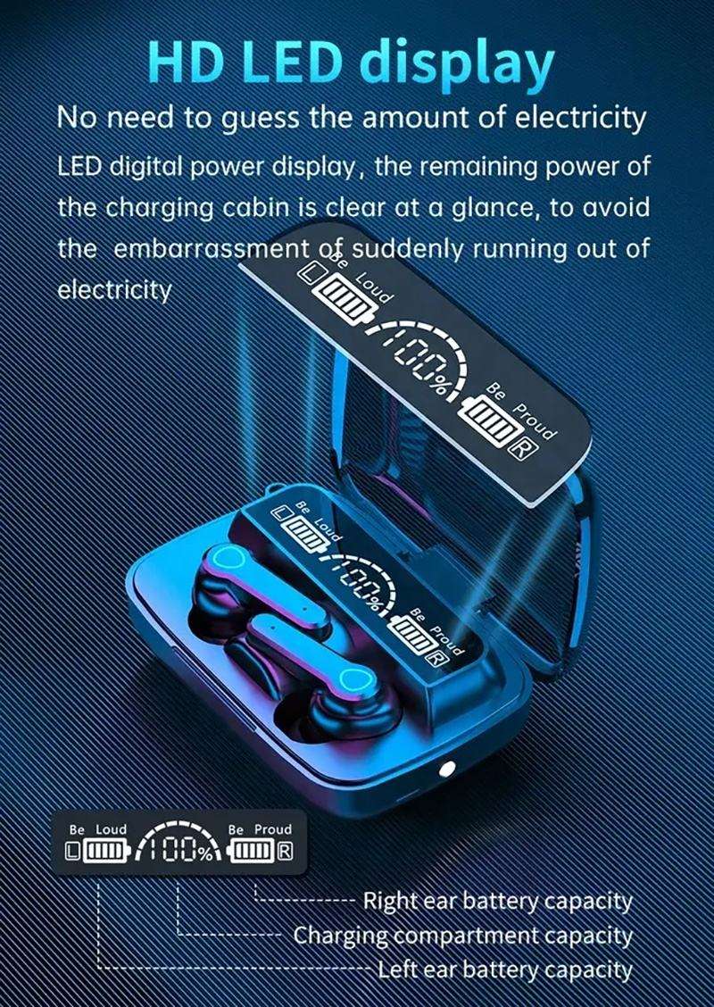 M19 TWS Wireless Bluetooth Earbuds