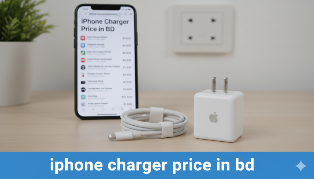 iphone charger price in bd