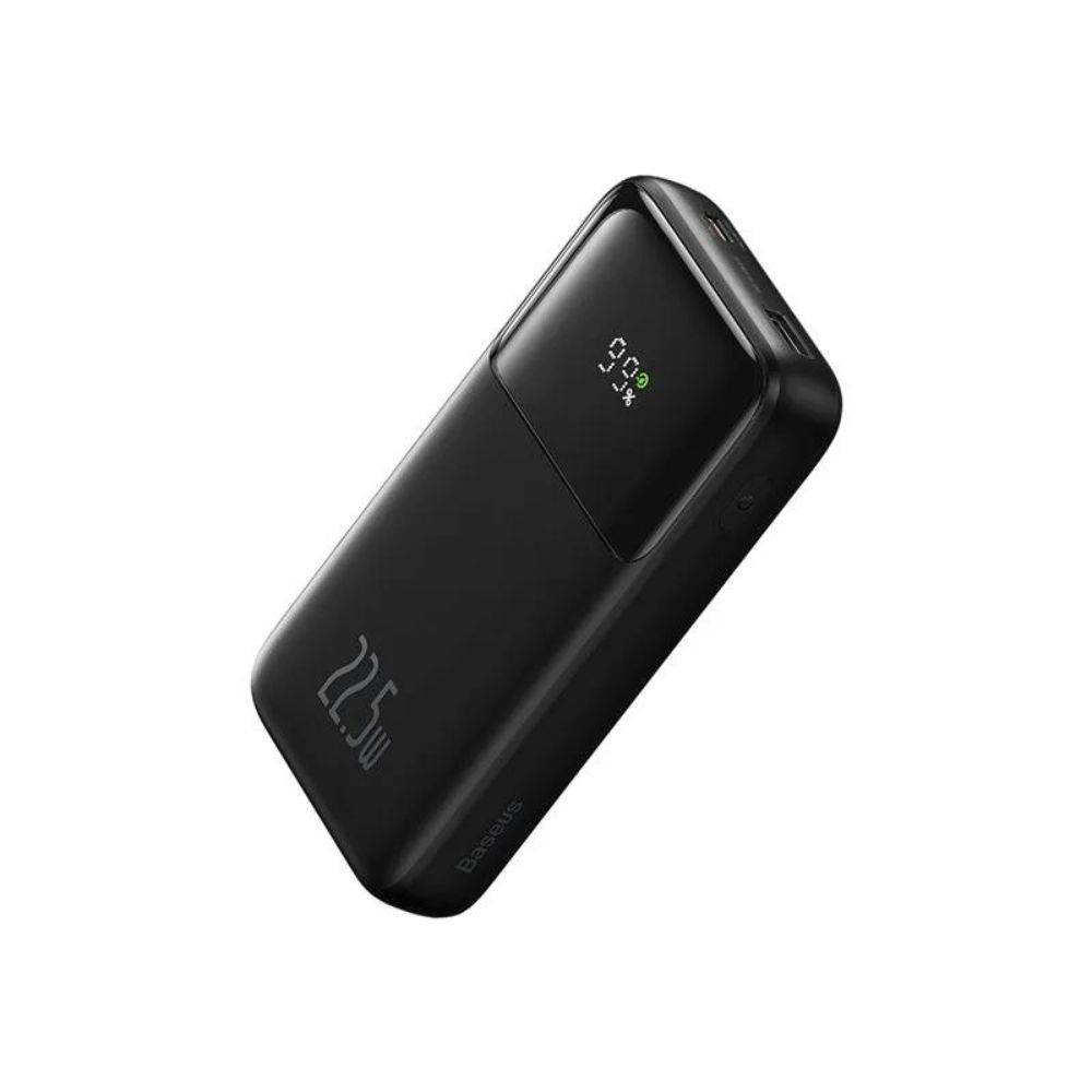 Baseus Comet Series Dual-Cable Digital Display Fast Charge Power Bank – 20000mAh 22.5W