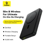 Baseus Airpow II Qi2 22.5W Magnetic Power Bank - 10000mAh - Image 4