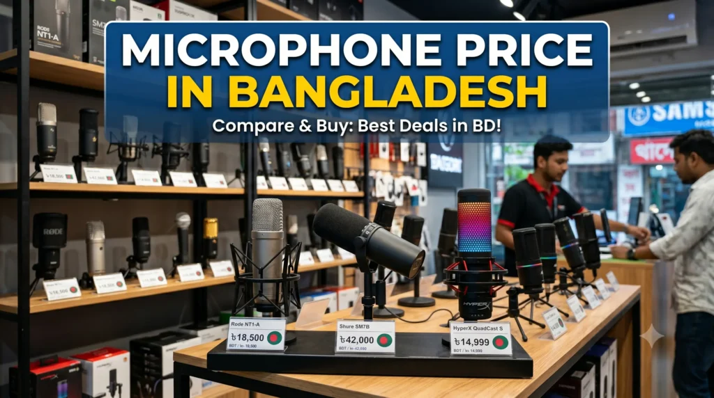 microphone price in bangladesh 2026 wireless bluetooth boya buying guide
