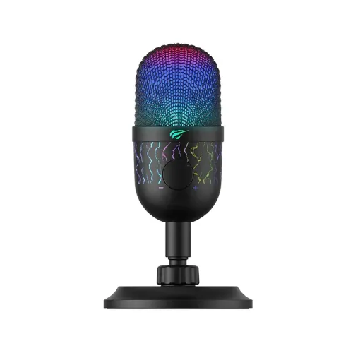 gk52-01-500x500-1.webp Havit GK52 RGB Live Recording USB Microphone - Image 1