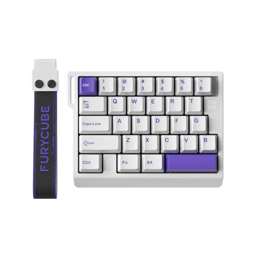 Furycube20M30HE20Hall20Effect20RGB20Gaming20Keyboard201-500x500-1.webp Furycube M30HE Hall-Effect Magnetic Single-Handed 30% Keyboard - Image 1