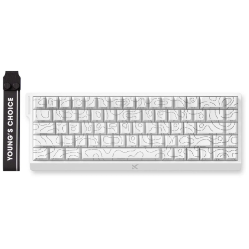 Mchose-Ace-68-1-1-500x500-1.png MCHOSE Ace 68 White Ice Blue Magnetic Keyboard - Image 1