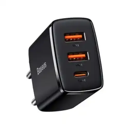 compact-quick-charger-500x500-1.webp Baseus Compact Quick Charger 2U+C 30W - Image 1