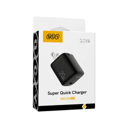 gn105mg-500x500-1.webp QCY GN105MG Super Quick Charger 20W - Image 1