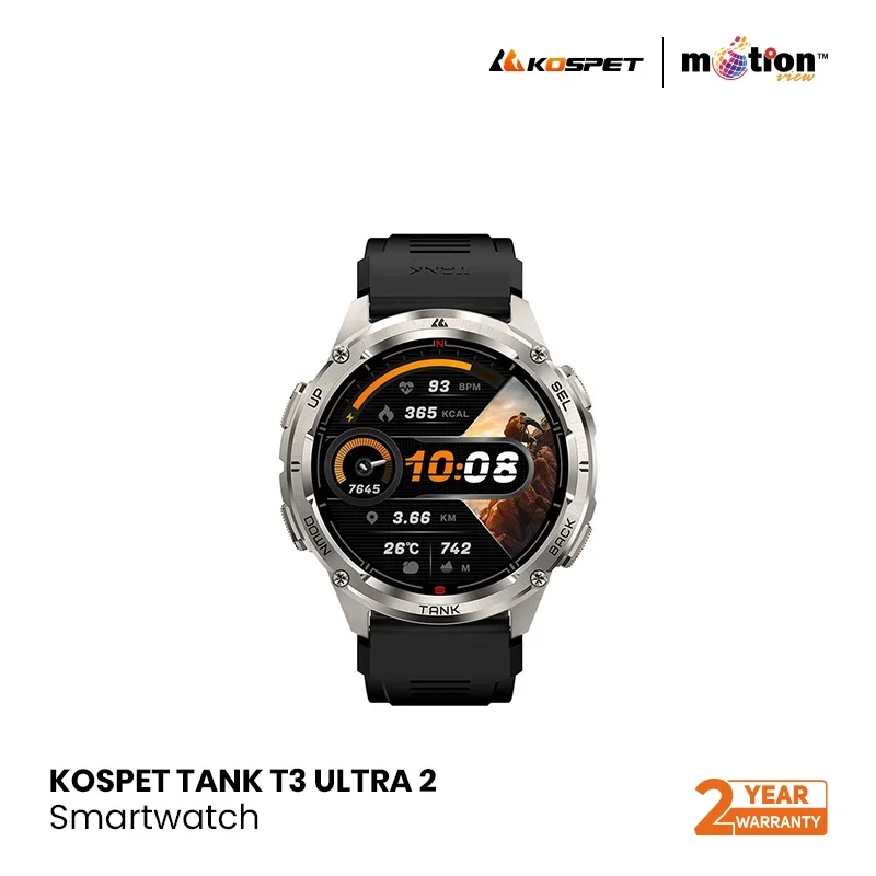 175380458784.KOSPET20TANK20T320ULTRA202.1.webp Kospet Tank T3 Ultra 2 IP69K & 5 ATM Dive-Proof Silicone Strap - Image 1