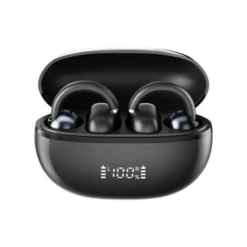 airfree-black-01-500x500-1.webp Haylou AirFree Ear Clip Bluetooth 5.4 AI Noise Reduction Wireless Earbuds - Image 1