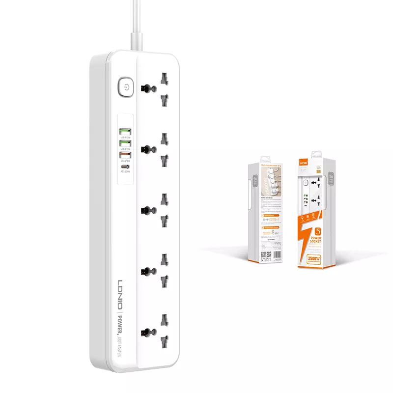 ldnio-sc5415-power-strips-5-way-outlet-with-usb-ports-universal-extension-power-socket-1.webp LDNIO Power Socket SC5415 EU - Image 1
