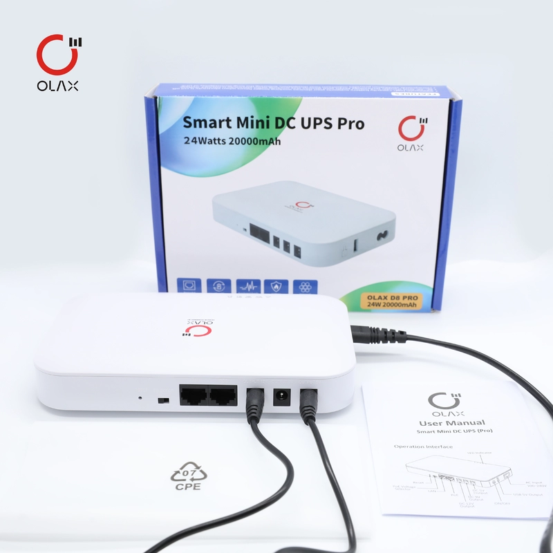 Olax POE D8 Pro 20,000mAh Mini UPS - Image 2