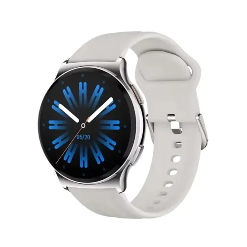 solar-lite-2-silver-01-500x500-1.webp Haylou Solar Lite 2 1.43" AMOLED Display with 1 ATM Water Resistance Smart Watch - Image 1