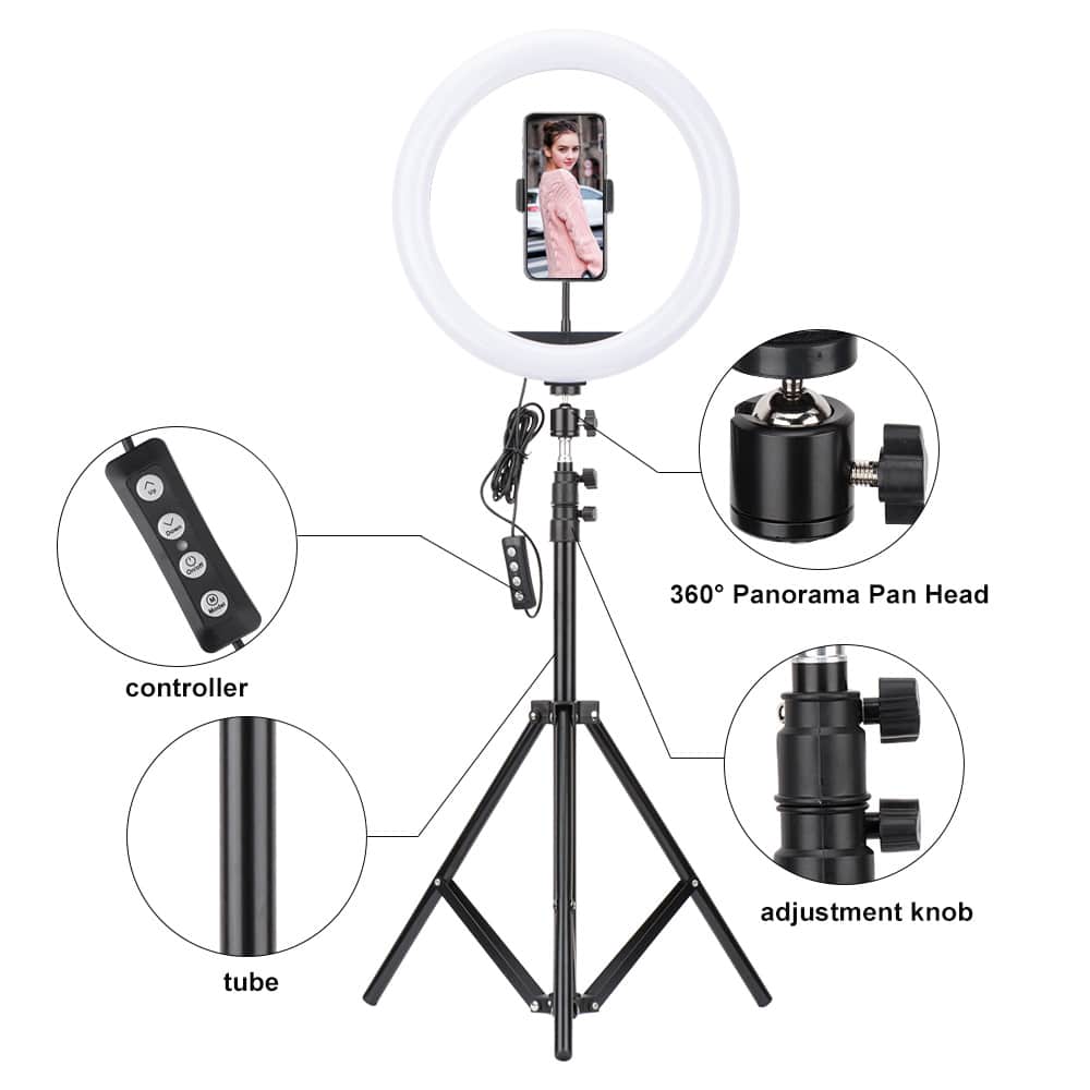 12-Inch-LED-Ring-Light-.jpg 12-Inch LED Ring Light - Image 1