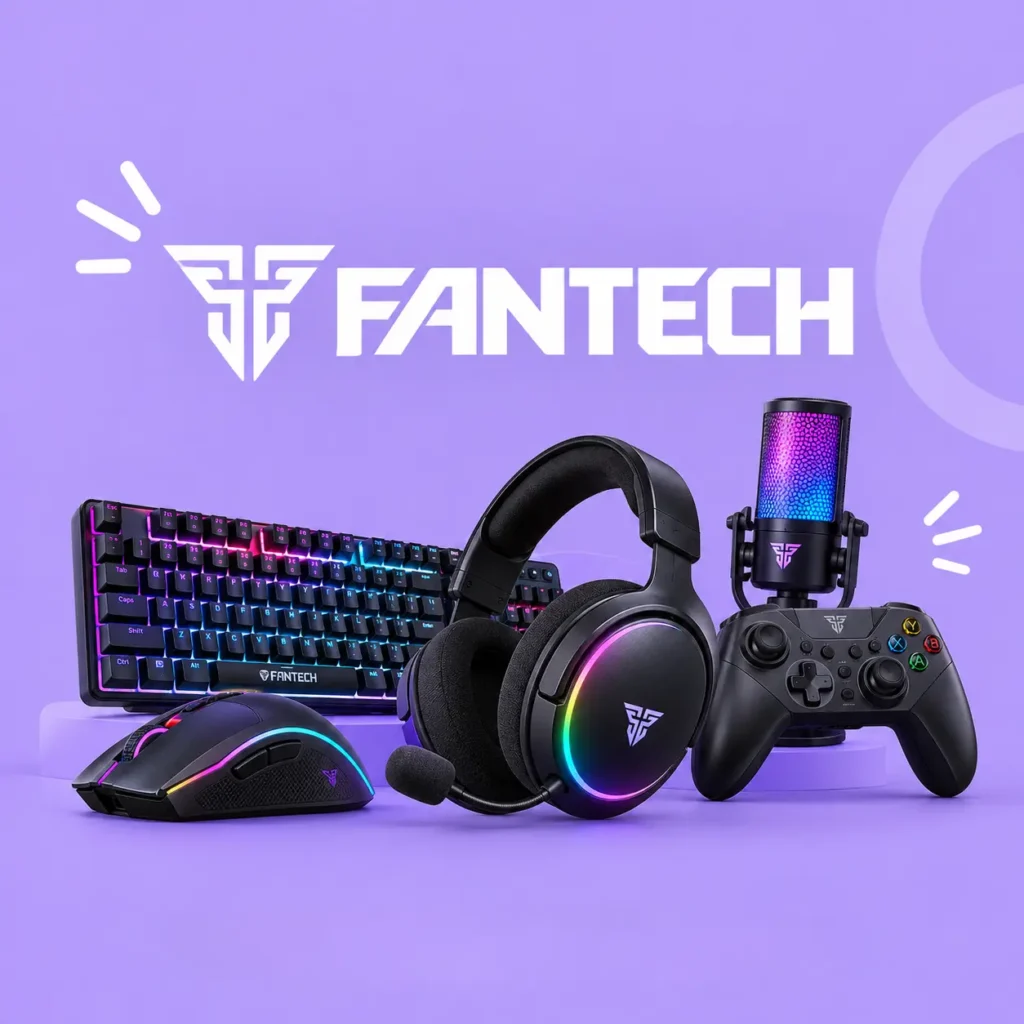 FANTECH Neon Gaming Gear Showcase