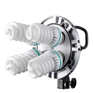 Godox-E27-Bulbs-4-in-1-Socket-holder.jpg Godox E27 Bulbs 4-in-1 Socket Holder - Image 1