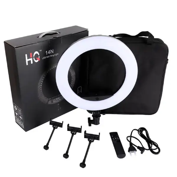HQ-14inch-LED-Ring-Light.webp HQ 14-Inch LED Ring Light - Image 1
