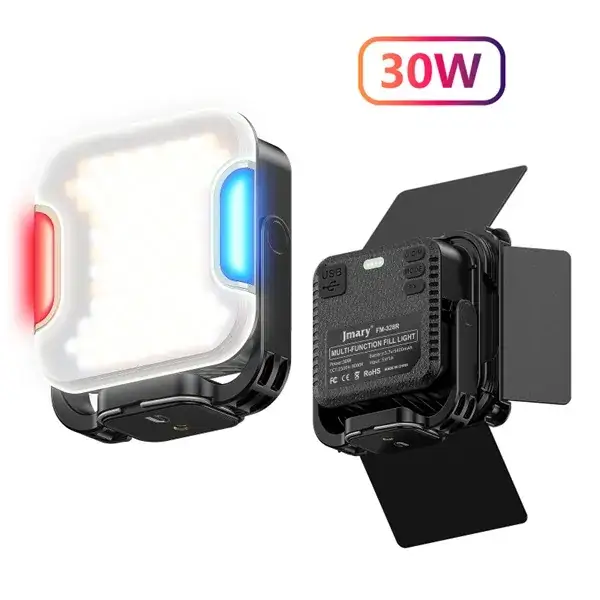 JMARY-FM-328R-LED-Fill-Video-Light.webp Jmary FM-328R LED Fill Video Light - Image 1