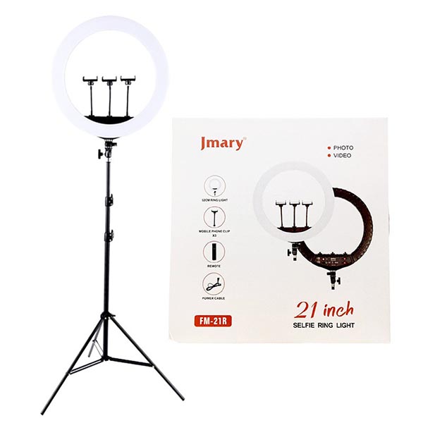 Jmary-21inch-blogger-set-led-ring-light.jpg Jmary 21-Inch Blogger Set LED Ring Light - Image 1