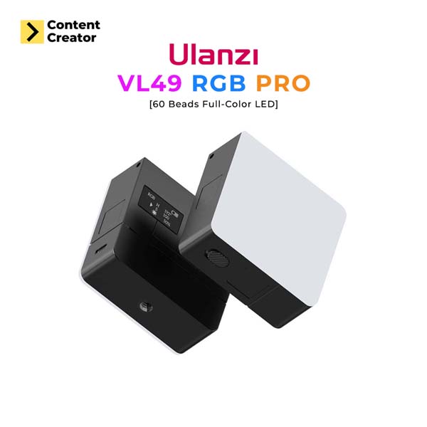 Ulanzi-VL49-Pro-Rechargeable-Mini-RGB-Light-1.jpg Ulanzi VL49 Pro Rechargeable Mini RGB Light - Image 1
