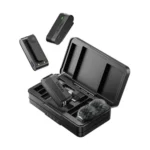 Ulanzi A100 Wireless Lavalier Microphone (Type-C), Black - Image 2