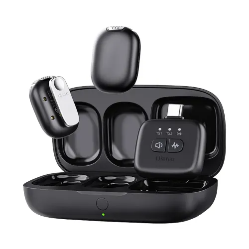 a30-01-500x500-1.webp Ulanzi A30 Magic Beans Lavalier Microphone, Black - Image 1