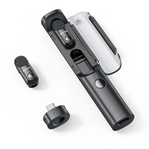 boya-magic-01-500x500-1.webp Boya Magic-03 AI-Powered Transformable Wireless Microphone - Image 1