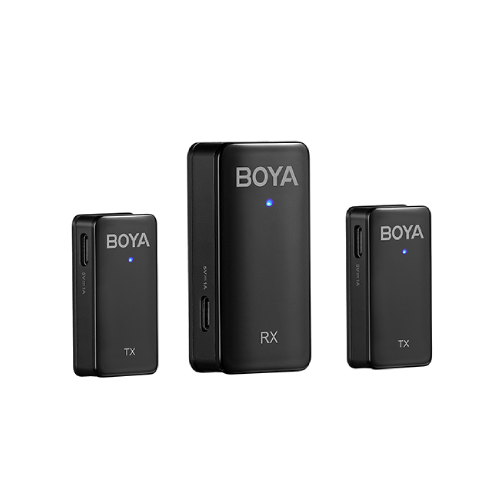 by-wmic5-m2-01-500x500-1.webp Boya BY-Wmic5-M2 Ultra-Compact 2.4GHz Dual-Channel Wireless Microphone System - Image 1