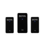 Boya BY-Wmic5-M2 Ultra-Compact 2.4GHz Dual-Channel Wireless Microphone System - Image 2