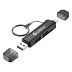 Ulanzi CR1 3-in-1 USB Card Reader, Black - Image 3