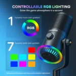 Maono DM30 RGB Programmable USB Condenser Microphone - Image 3