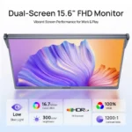 Arzopa E1 15.6" FHD IPS Dual-Screen Portable Monitor - Image 2