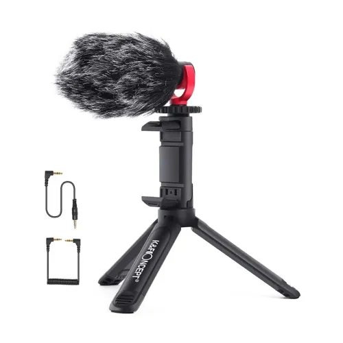 kf10-014-cmm-800-01-500x500-1.webp K&F Concept KF10.014 CMM-800 Vlogger Microphone Kit - Image 1