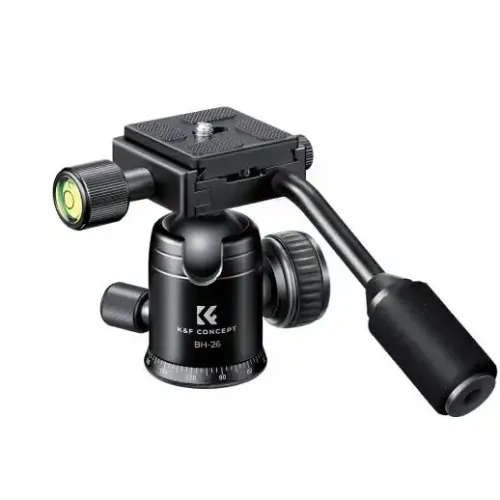 kf31-049-bh-26-01-500x500-1.webp K&F Concept KF31.049 BH-26 Tripod Ball Head - Image 1