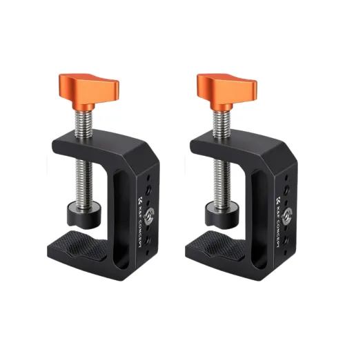 kf31224-ms-37-03-500x500-1.webp K&F Concept KF31.224 MS-37 Aluminium C-Clamp Desk Mount Holder (2-Pack) - Image 1