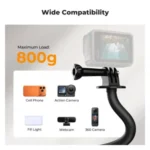 K&F Concept KF31.227 MS-50 Gooseneck Flexible Clamp Mount Kit - Image 2