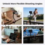K&F Concept KF31.227 MS-50 Gooseneck Flexible Clamp Mount Kit - Image 3