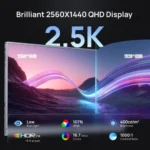 Arzopa Z3FC 16.1" 2K QHD 180Hz IPS Portable Gaming Monitor - Image 2