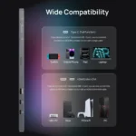 Arzopa Z3FC 16.1" 2K QHD 180Hz IPS Portable Gaming Monitor - Image 6